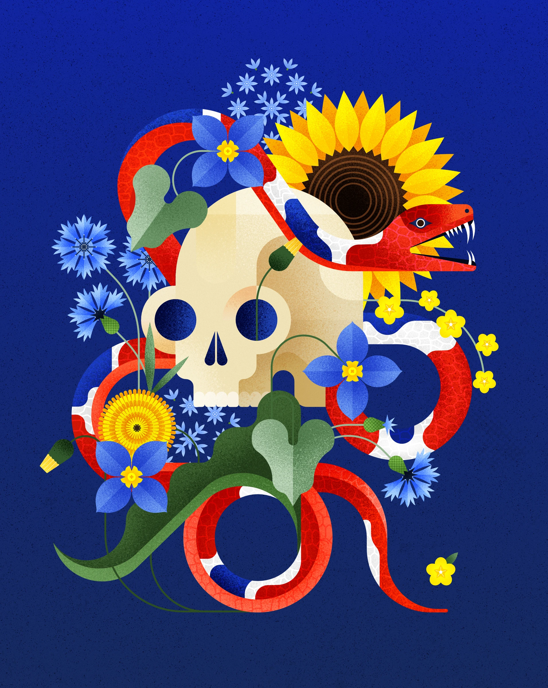 Geometric Nature — Personal Illustration Series — artwork 1
