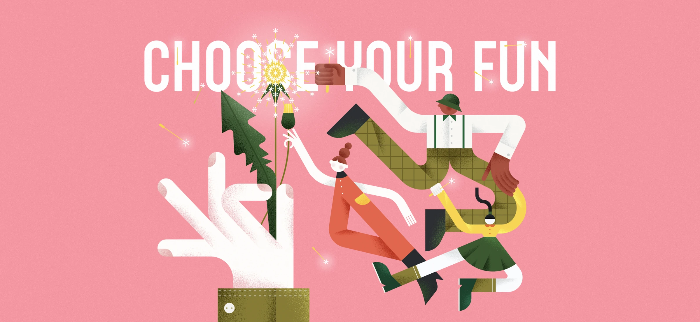 Choose Your Fun Festival — Illustration Series — artwork 1